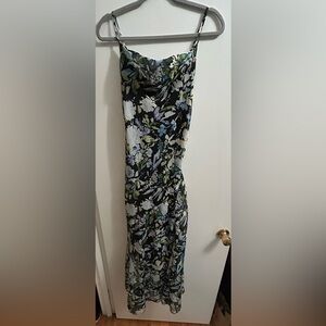 Floral Print floor length dress